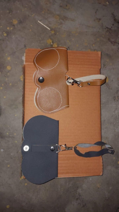 Sunglasses Eyewear Case Artificial Leather Cover (Pack of 2)